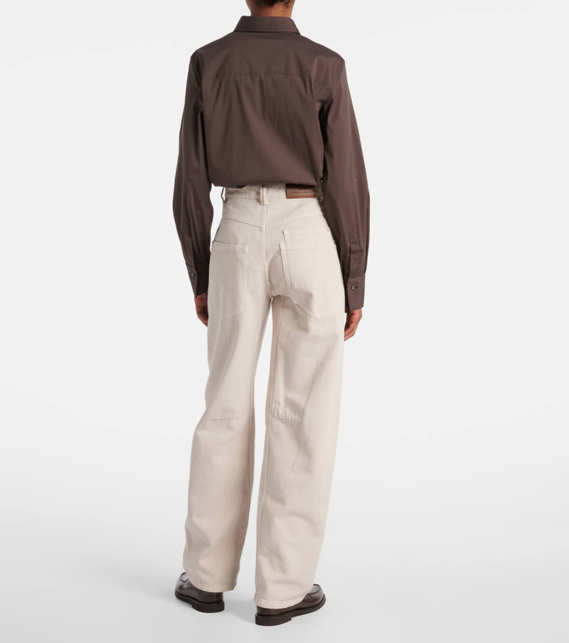 High-rise straight jeans 3