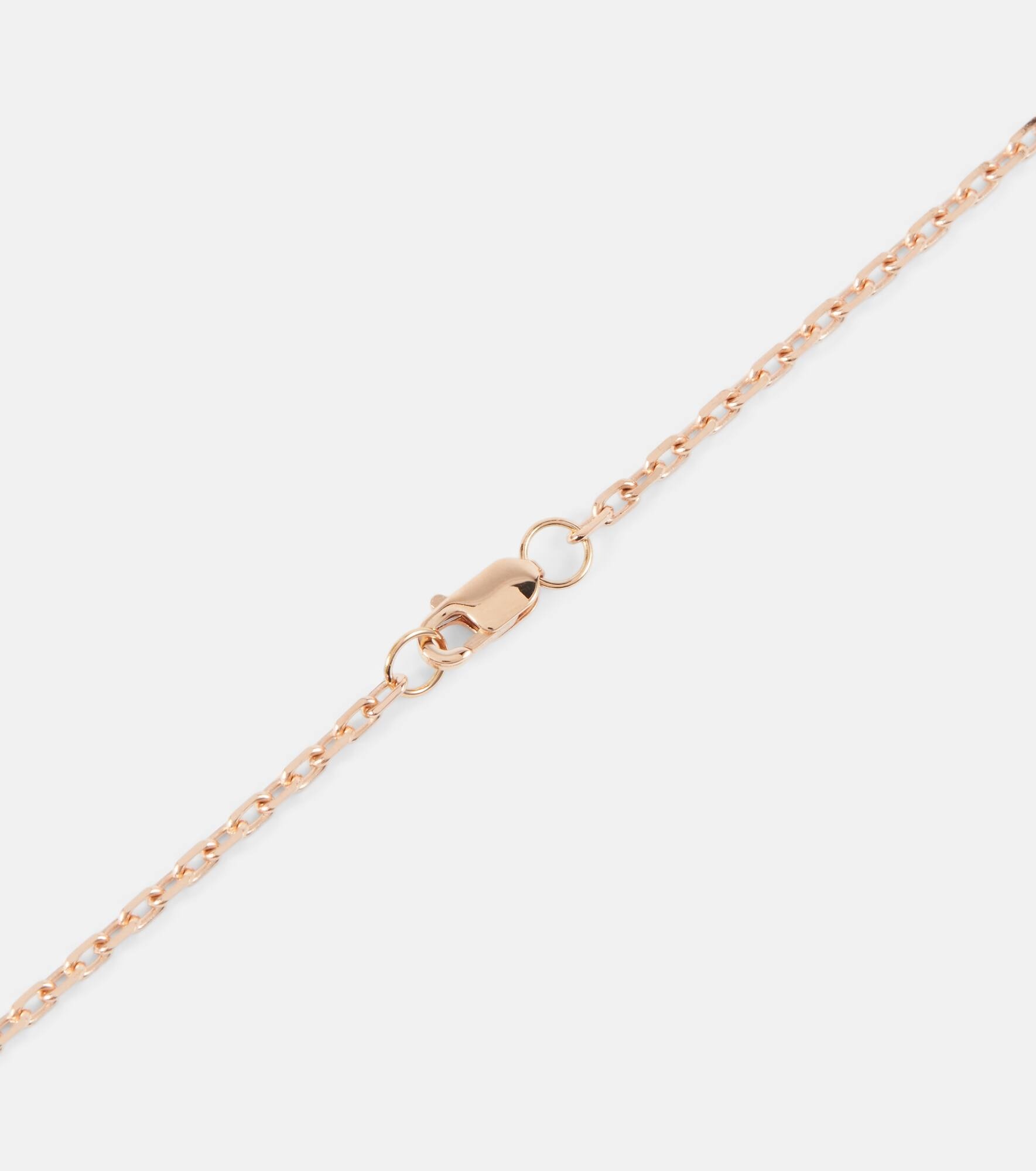 Antifer 18kt rose gold necklace with diamonds - 4