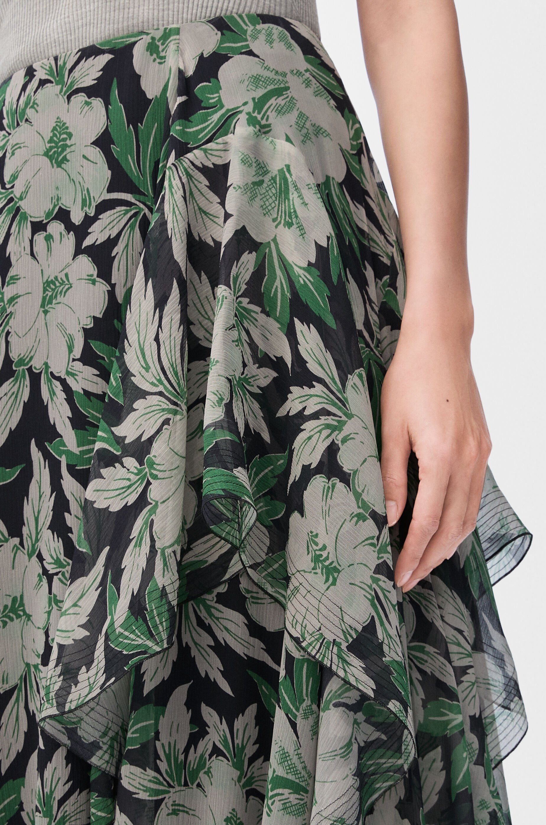 Skirt in silk - 5
