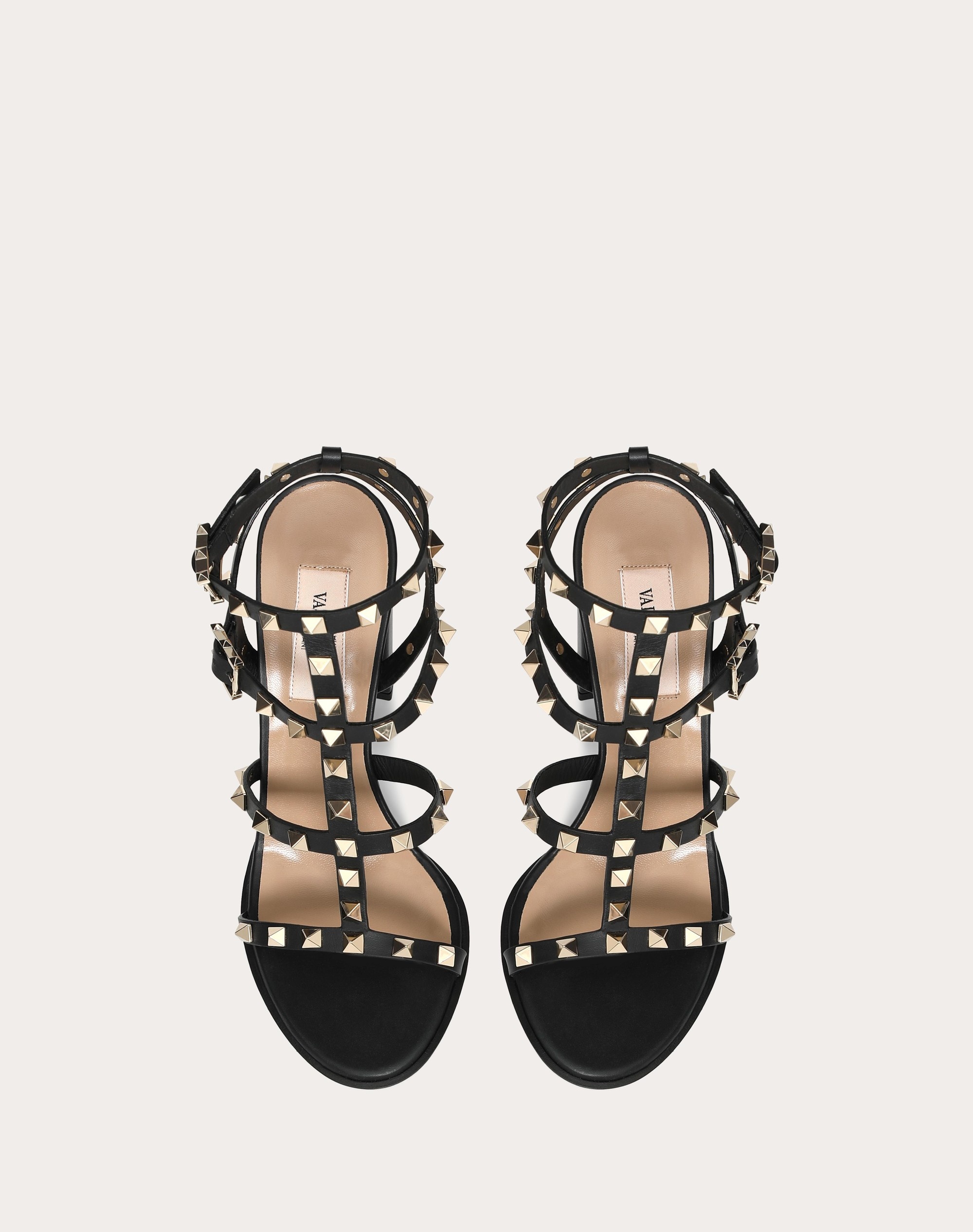 ROCKSTUD ANKLE STRAP SANDAL 90 MM - 4