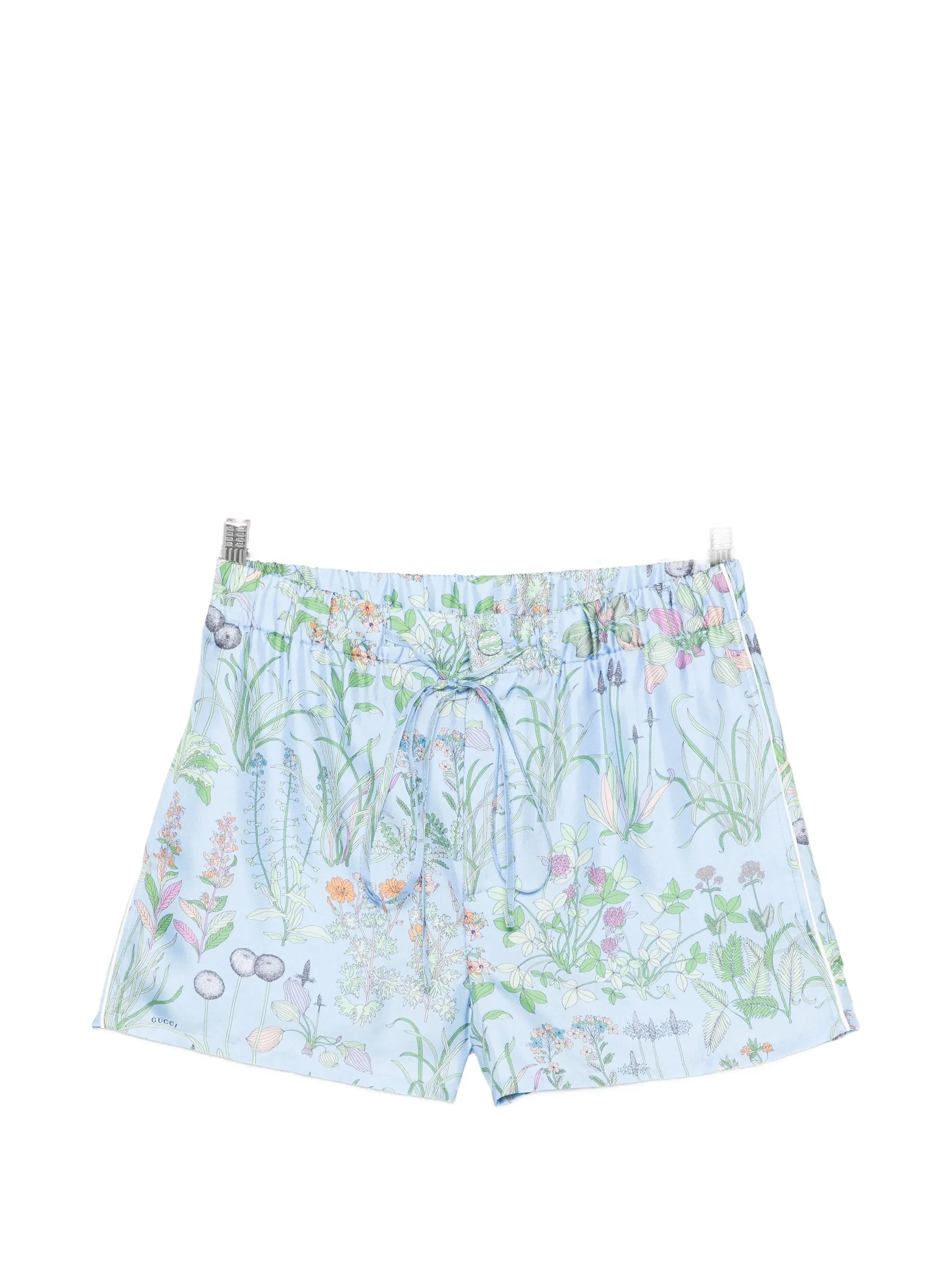 Gucci Floral-print Drawstring Shorts - 1