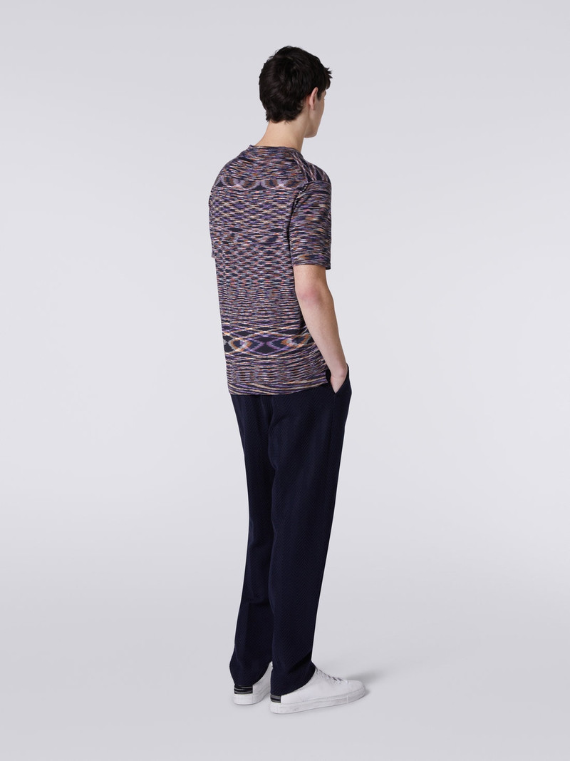 Slub cotton crew-neck T-shirt 4