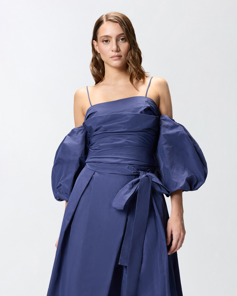 PINKO CROP TOP WITH PUFF SLEEVES outlook