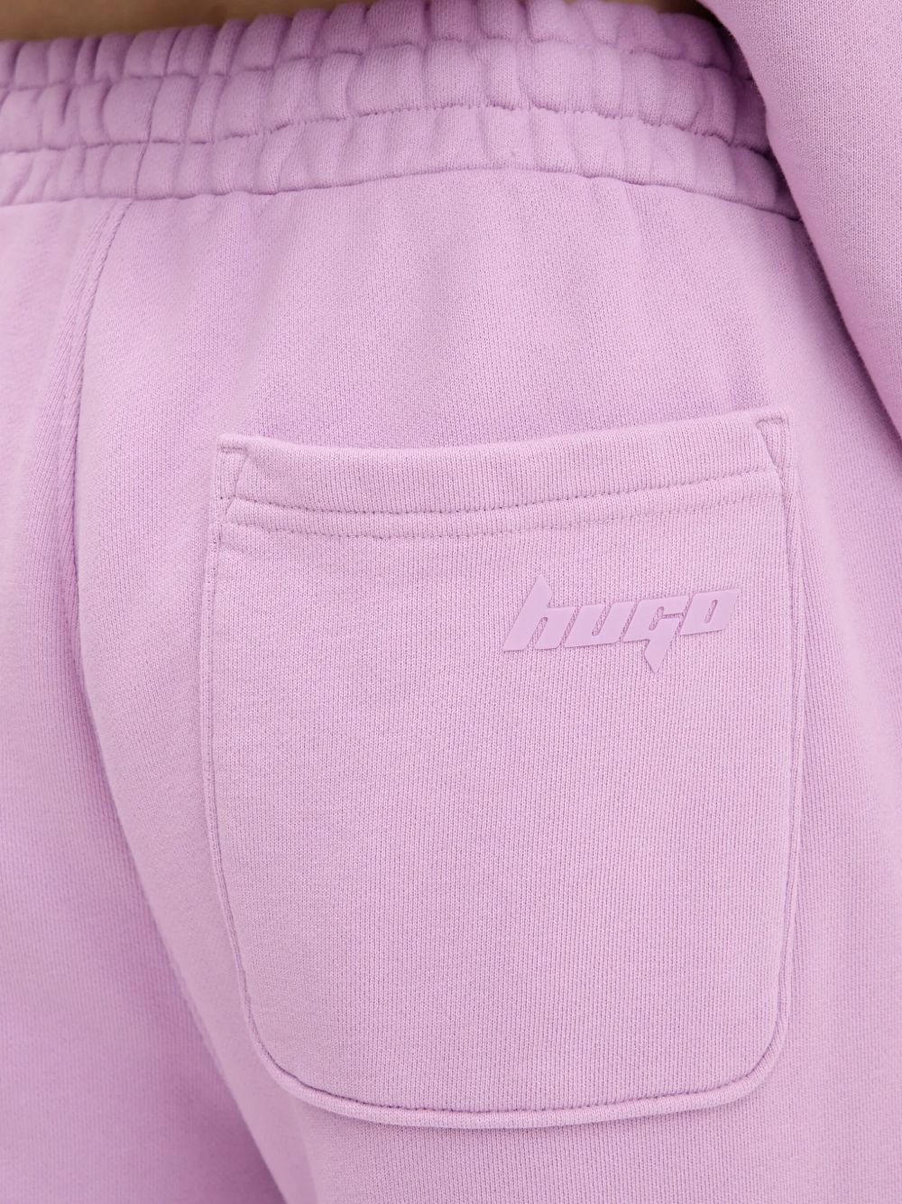 elastic-waistband trousers - 4