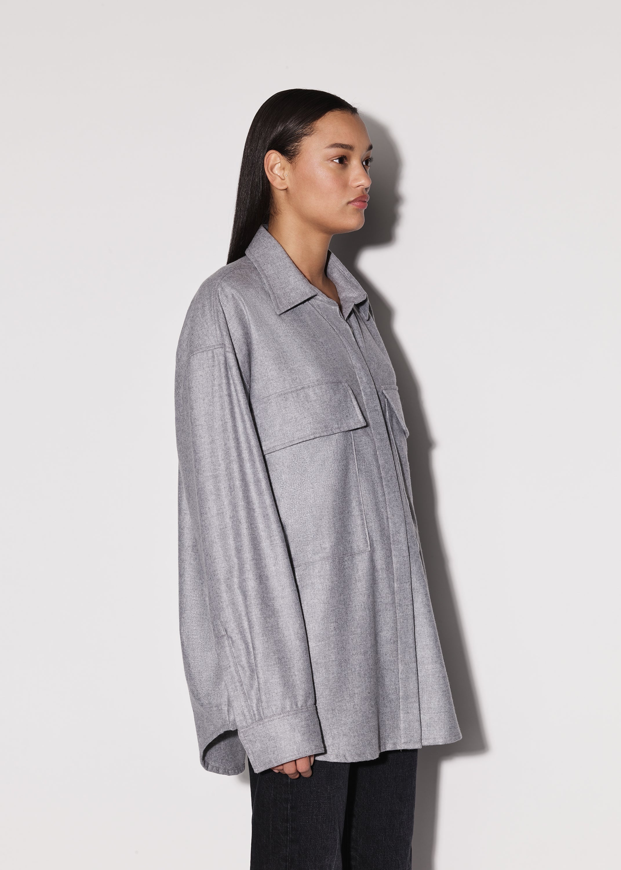 CASHMERE WORKWEAR SHIRT - 4