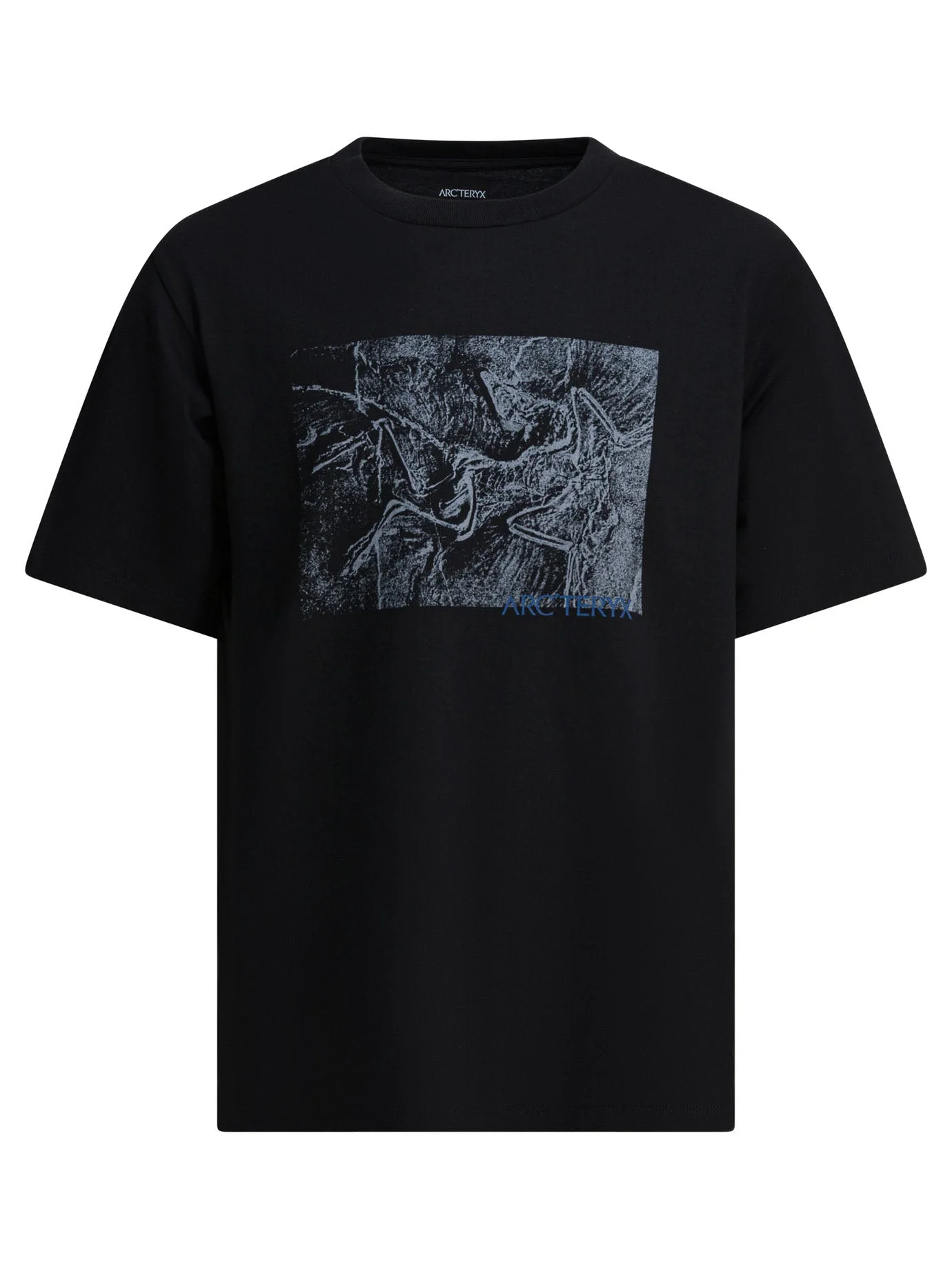 Arc'teryx "kragg Cotton Lithographica Ss" Crewneck T-shirt - 1