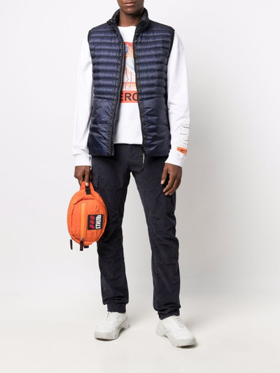 C.P. Company padded zip-up down gilet outlook