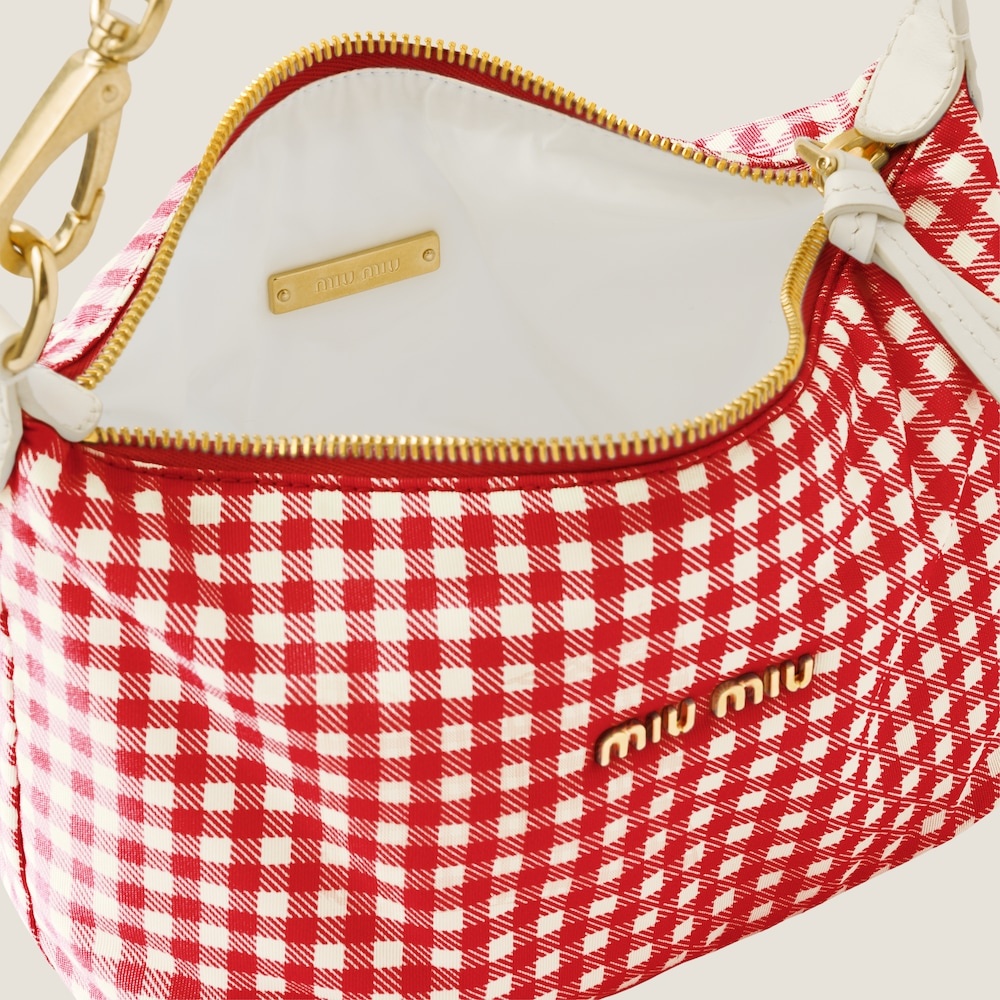 Miu Spirit printed faille mini-bag - 5