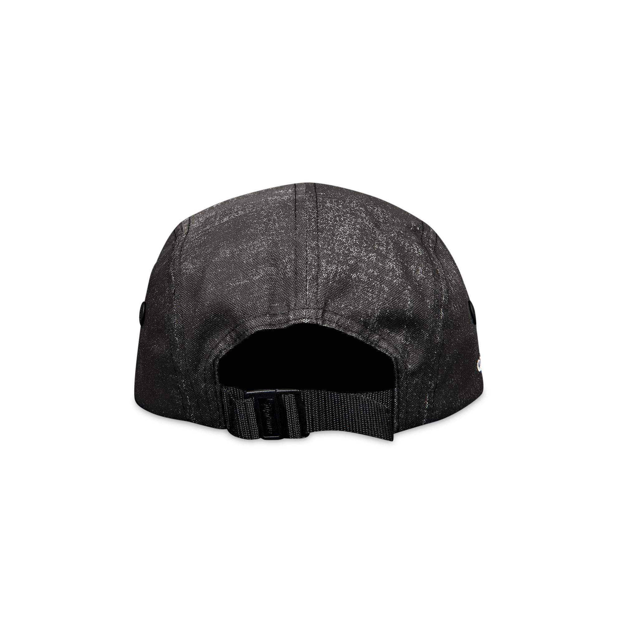 Supreme Coated Cordura Camp Cap 'Black' - 2