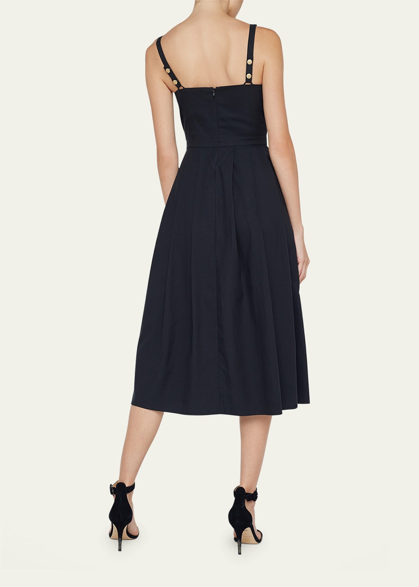 Esmeralda Sleeveless Midi Dress - 3