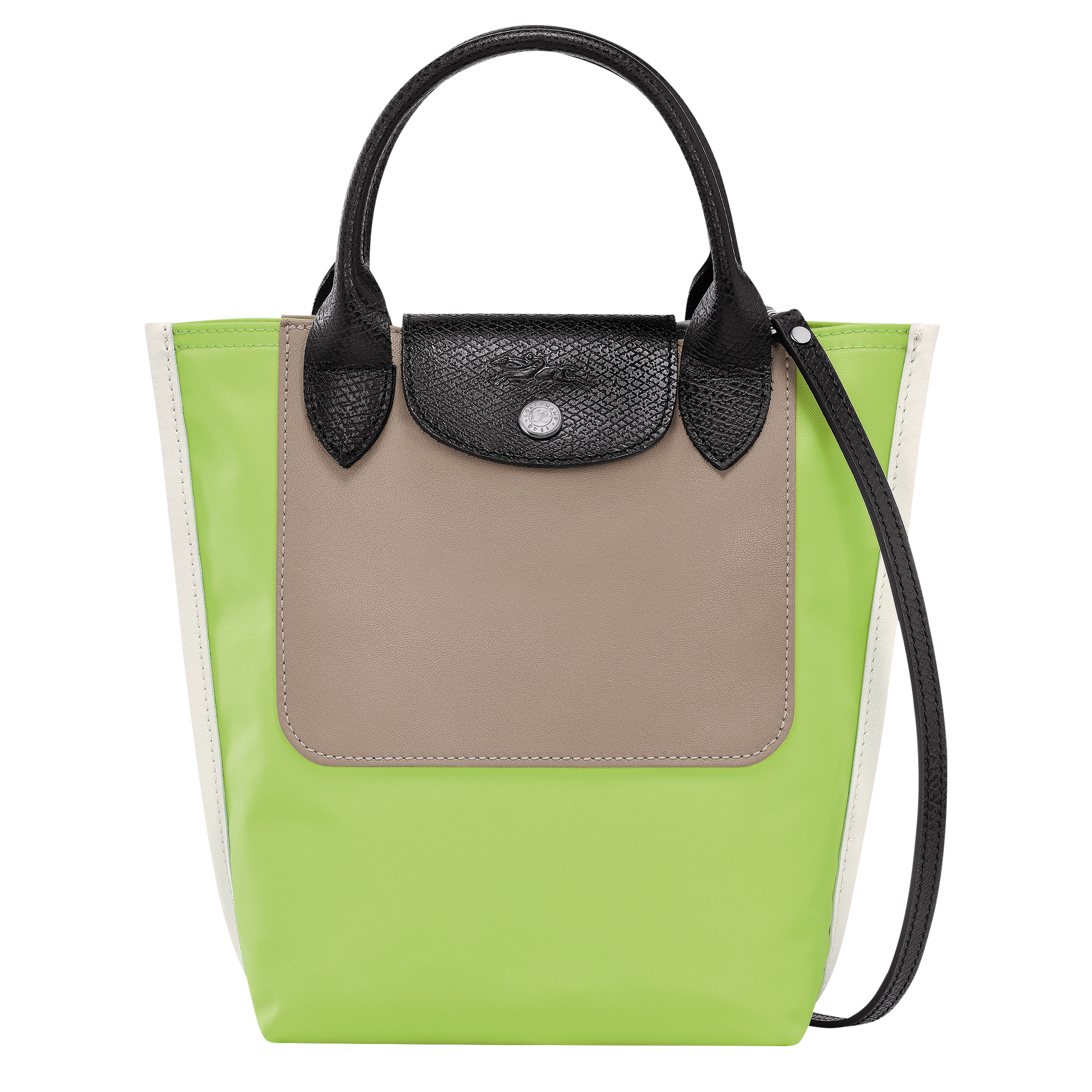 Cabas Longchamp XS Tote bag Green Light - Canvas - 1