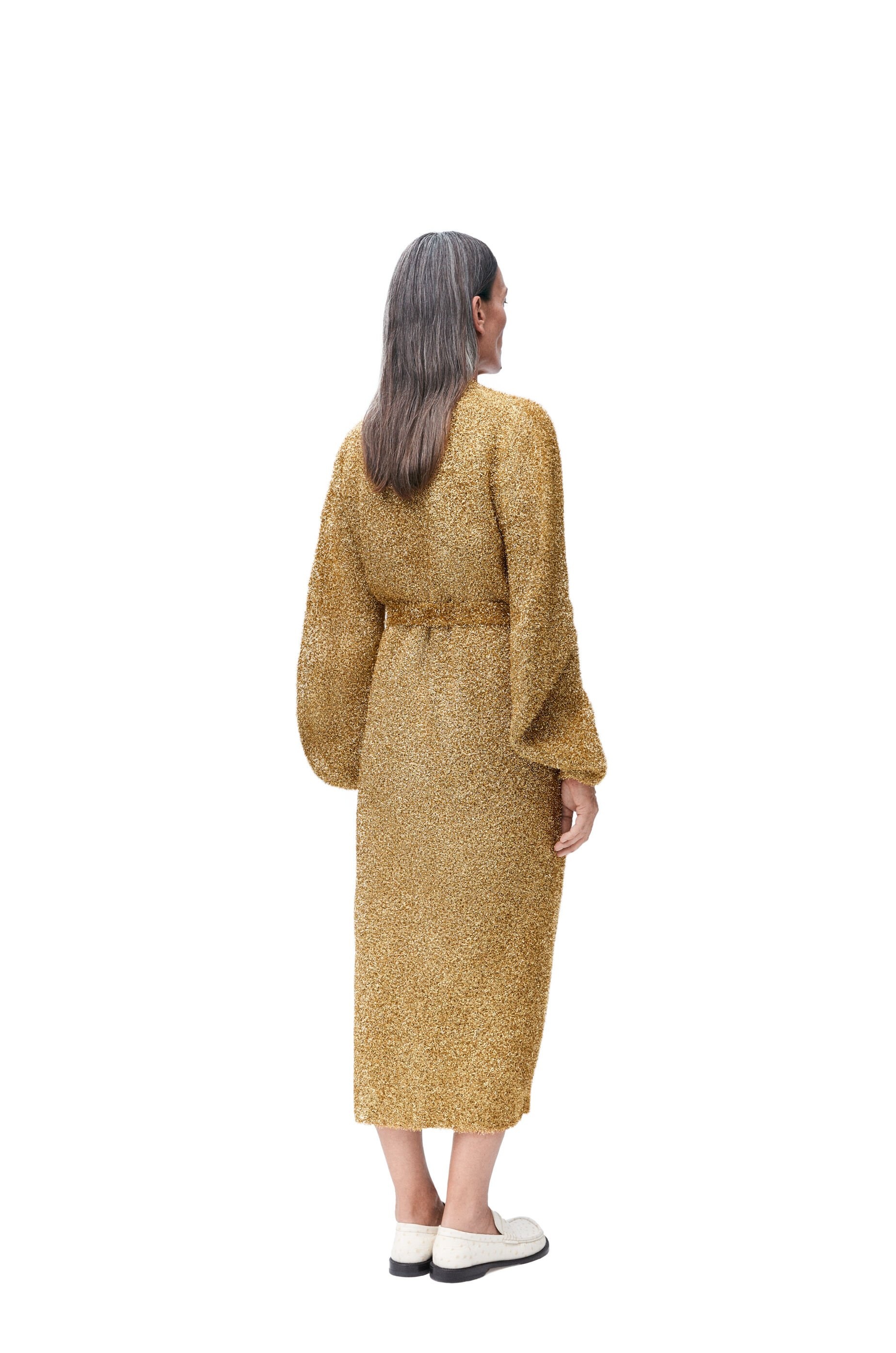 Long cardigan in lurex - 3