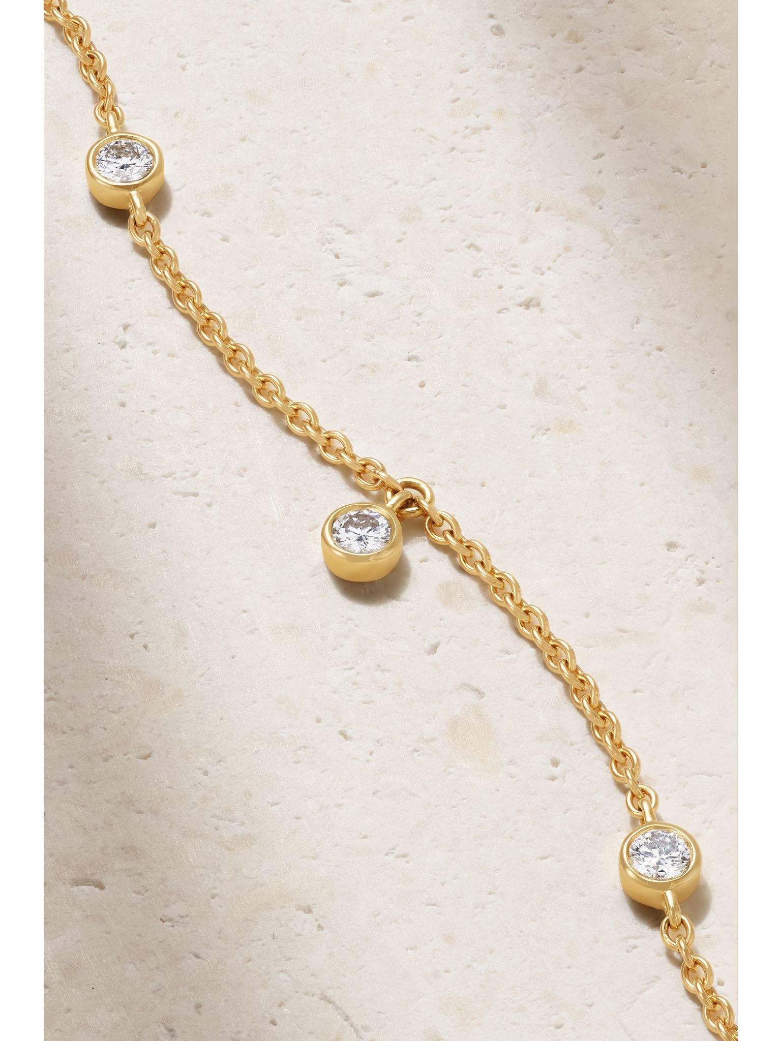My First De Beers Clea 18-karat gold diamond bracelet Gold - 4