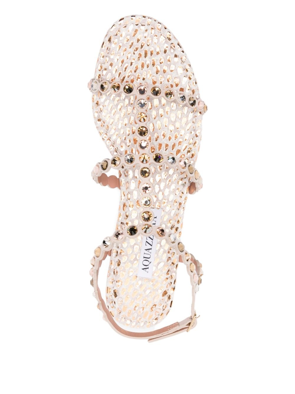 Tequila scalloped rhinestone-embellished sandals - 4