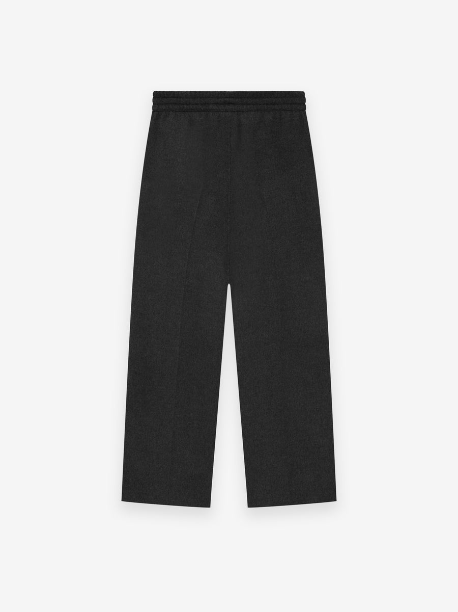 Brushed Wool Cashmere Wide Leg Pants - 2