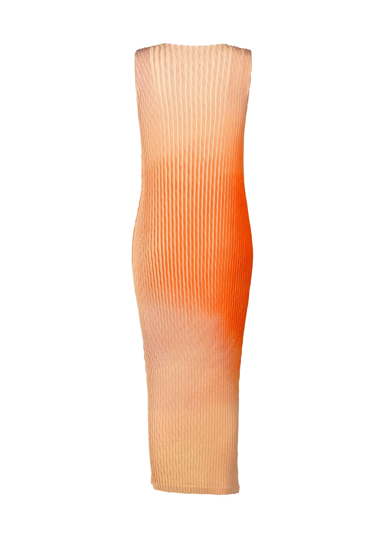 SUFFUSED PLEATS DRESS - 2