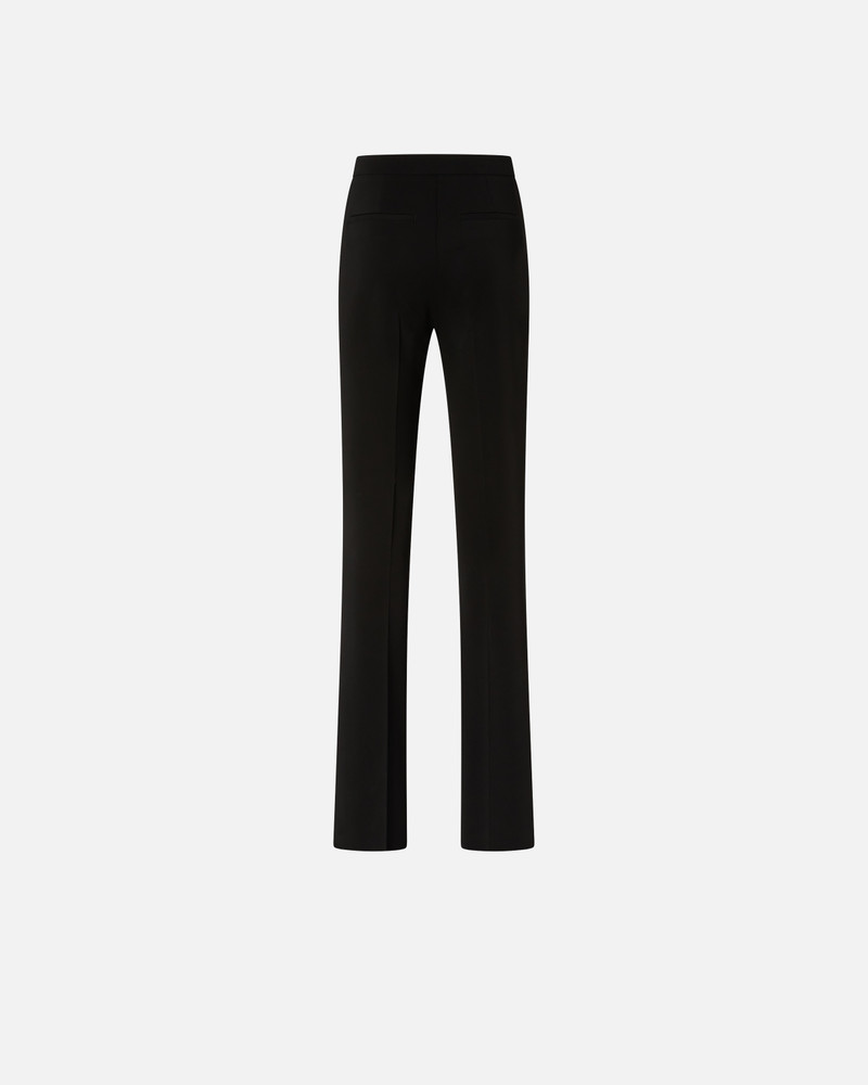 PINKO FLARED ELEGANT TROUSERS IN TECHNICAL CADY outlook