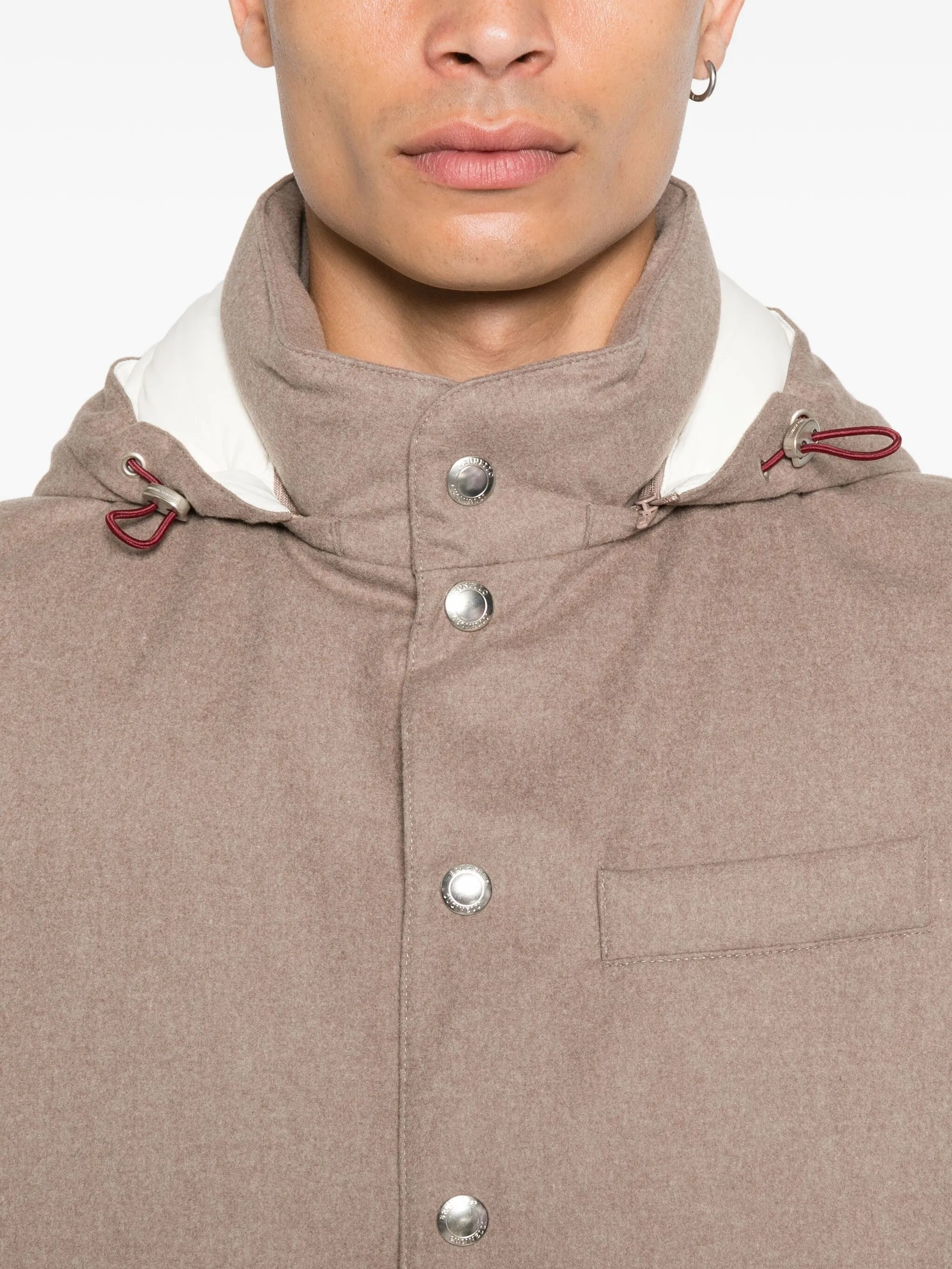 Brunello Cucinelli Hooded Gilet - 5