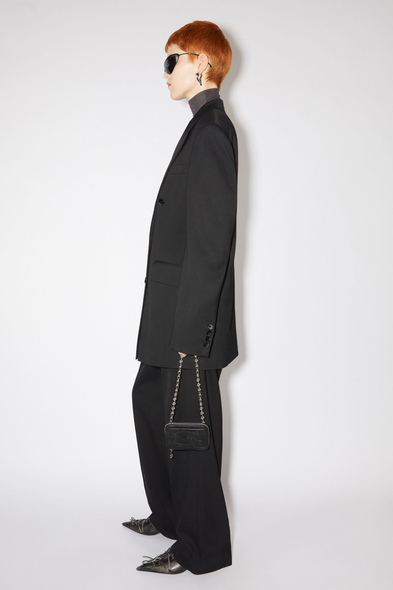 Acne Studios Chain wallet - Black outlook