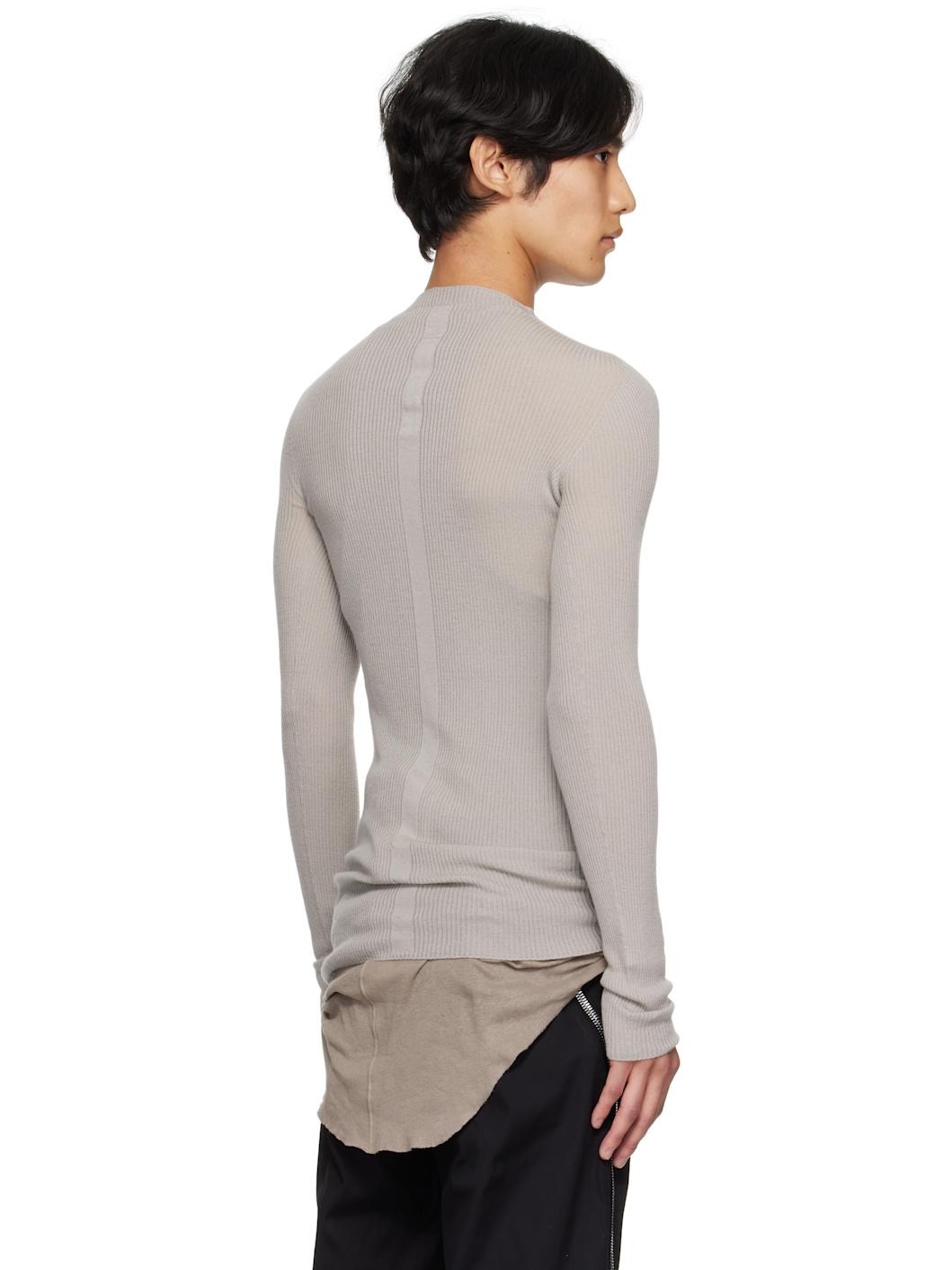 Off-White Concordians Ribbed Round Neck Sweater - 3