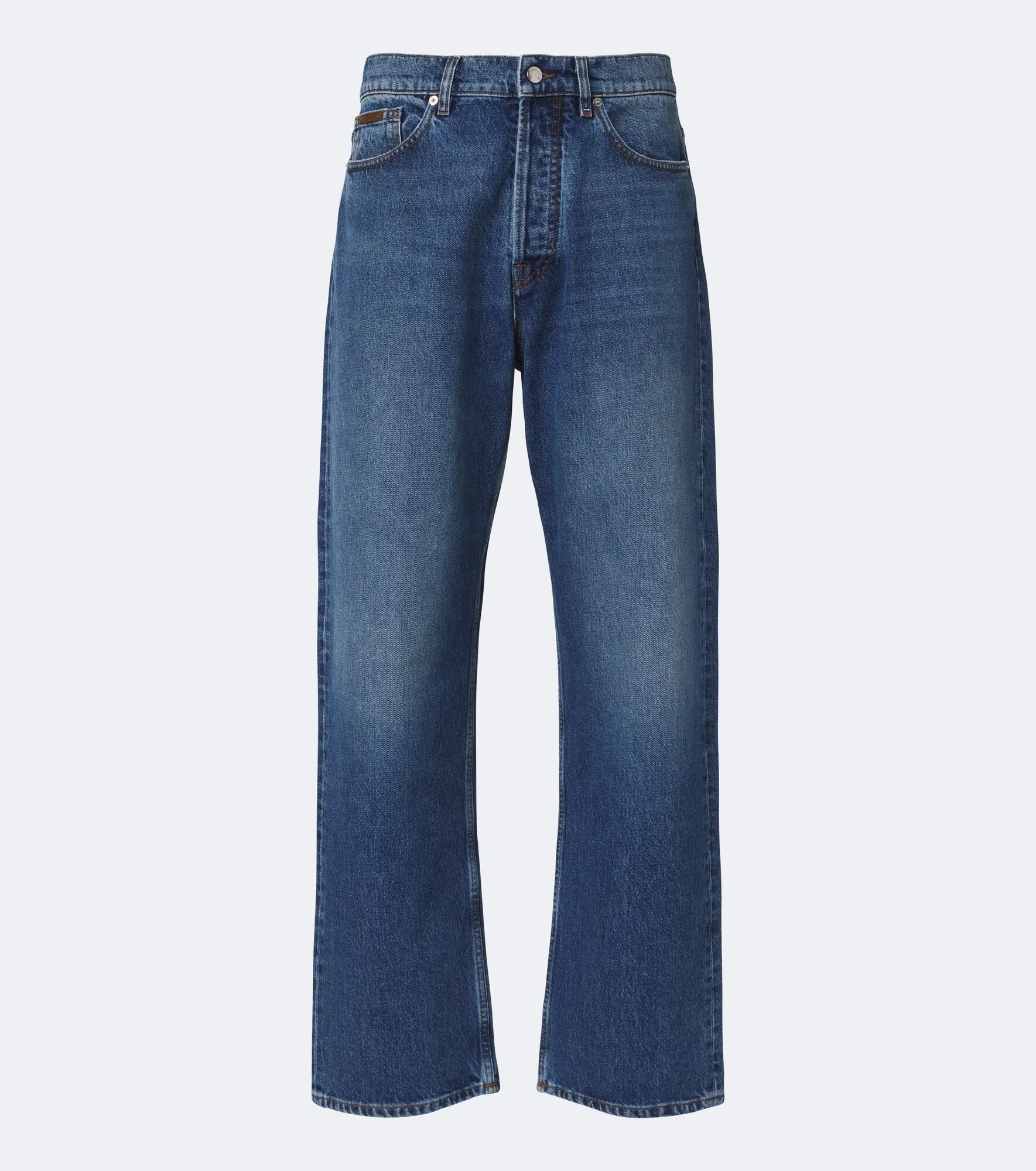 Faded straight jeans - 1