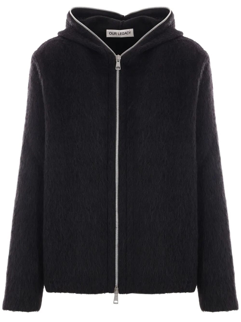 The 'OUR LEGACY' Mens Full Zip Hood is a contemporary hoodie designed for modern men. Crafted from h - 1