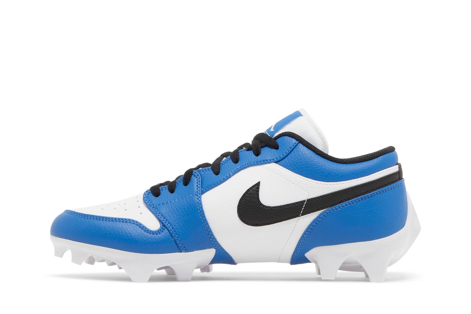 Jordan 1 Low TD Cleat 'White Black Royal' - 3