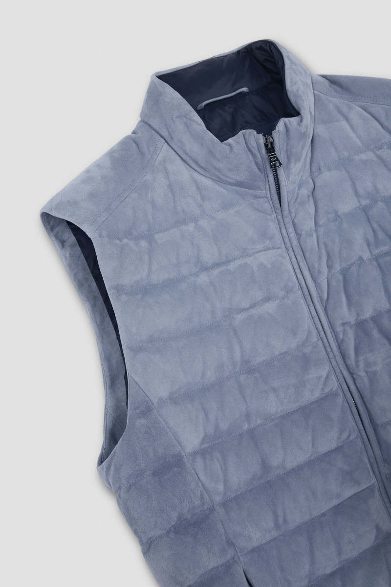 AQUALEATHER SUEDE VEST 6