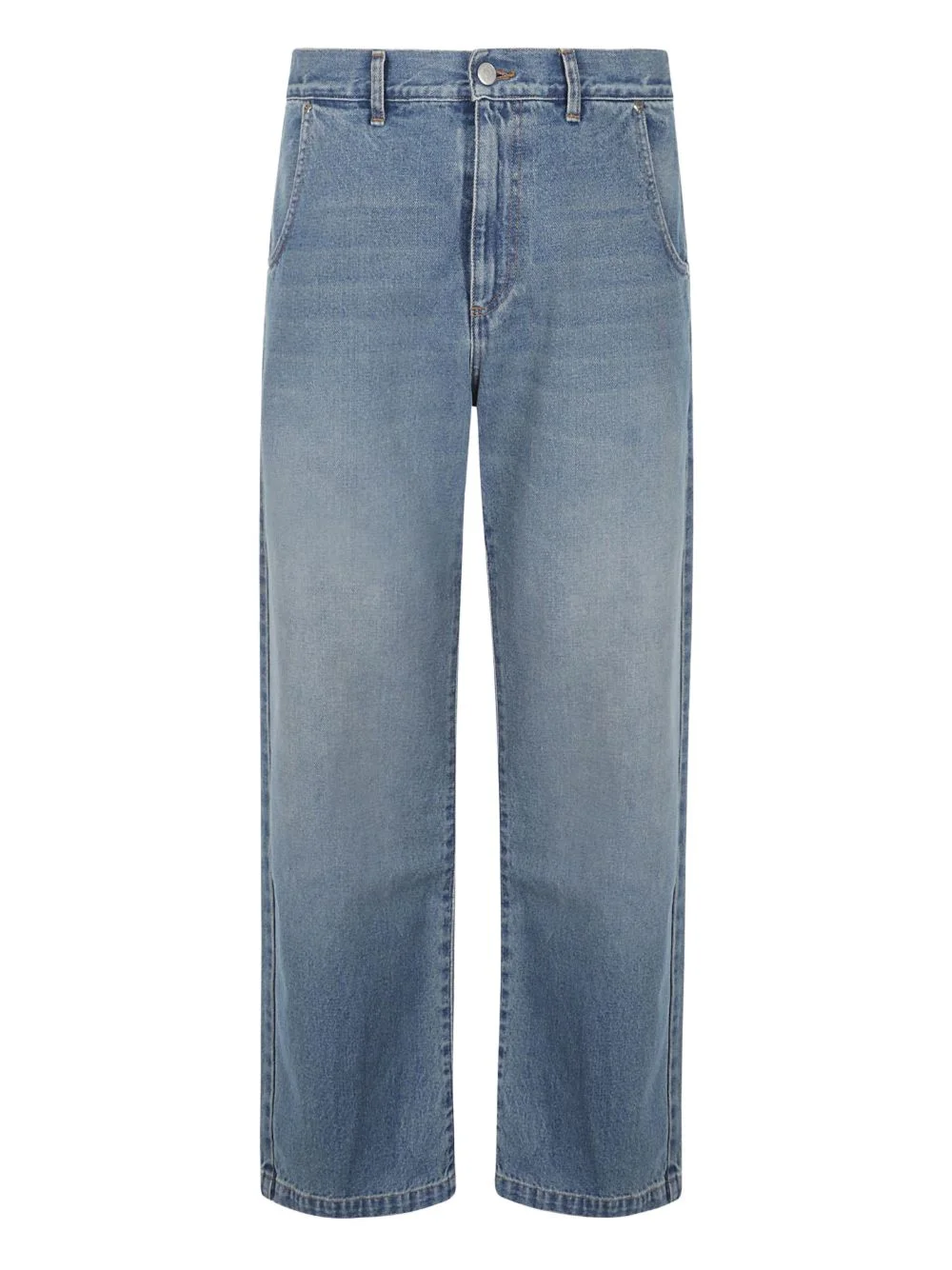 straight cut jeans - 1