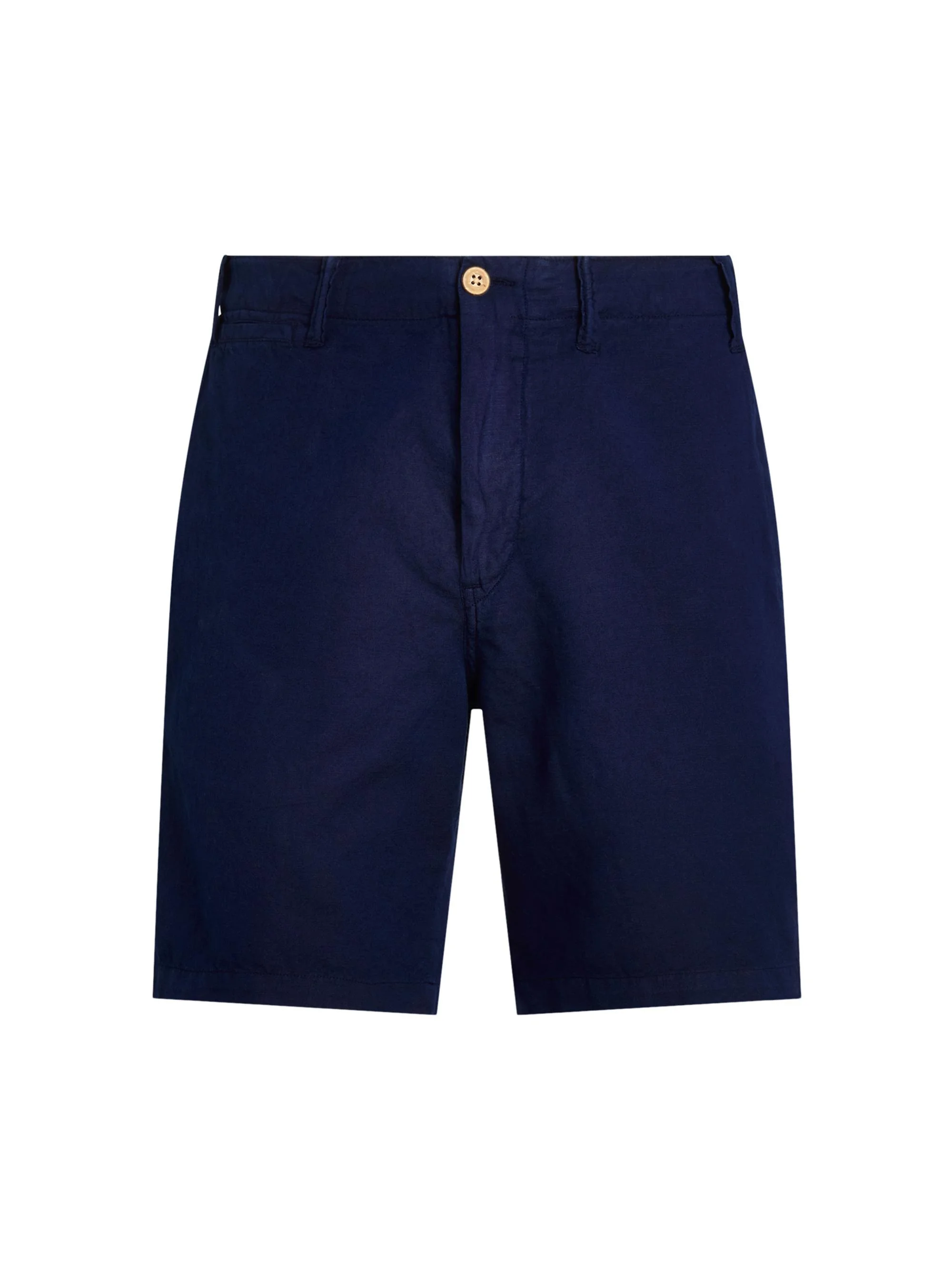 Men's 8.5-Inch Classic-Fit Linen-Cotton Shorts - Newport Navy - 1