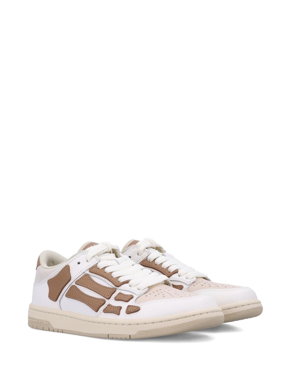panelled low-top sneakers - 2