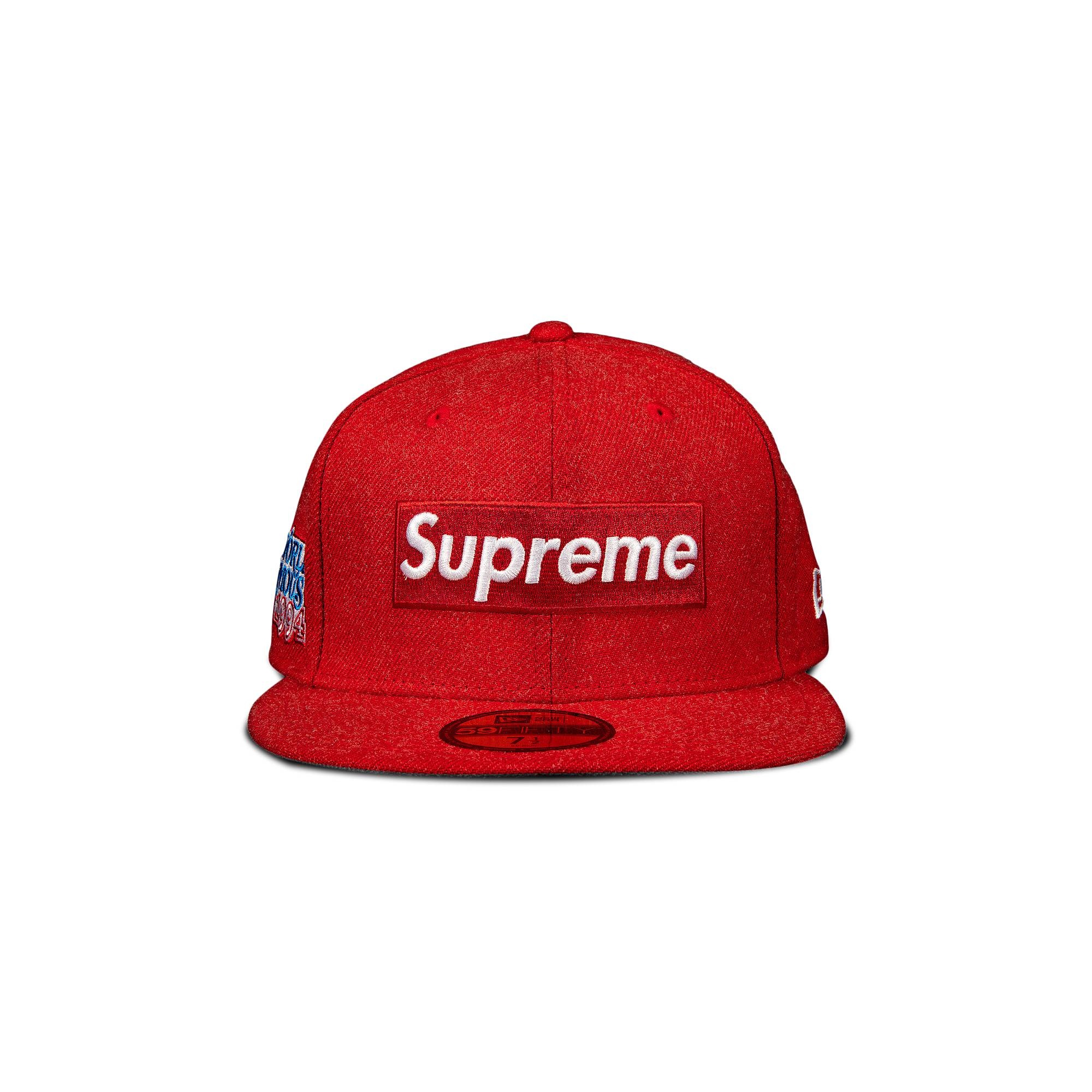 Supreme World Famous Box Logo New Era 'Red' - 1