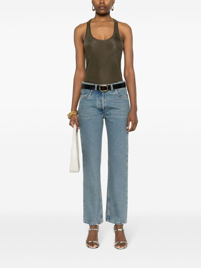 TOM FORD fine-ribbed tank top outlook