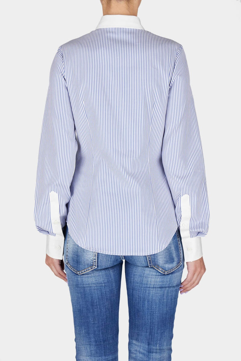 STRIPES COTTON TENNIS SHIRT 4