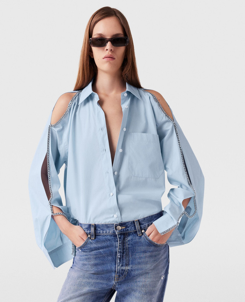 Stella McCartney Falabella Chain Oxford Shirt outlook
