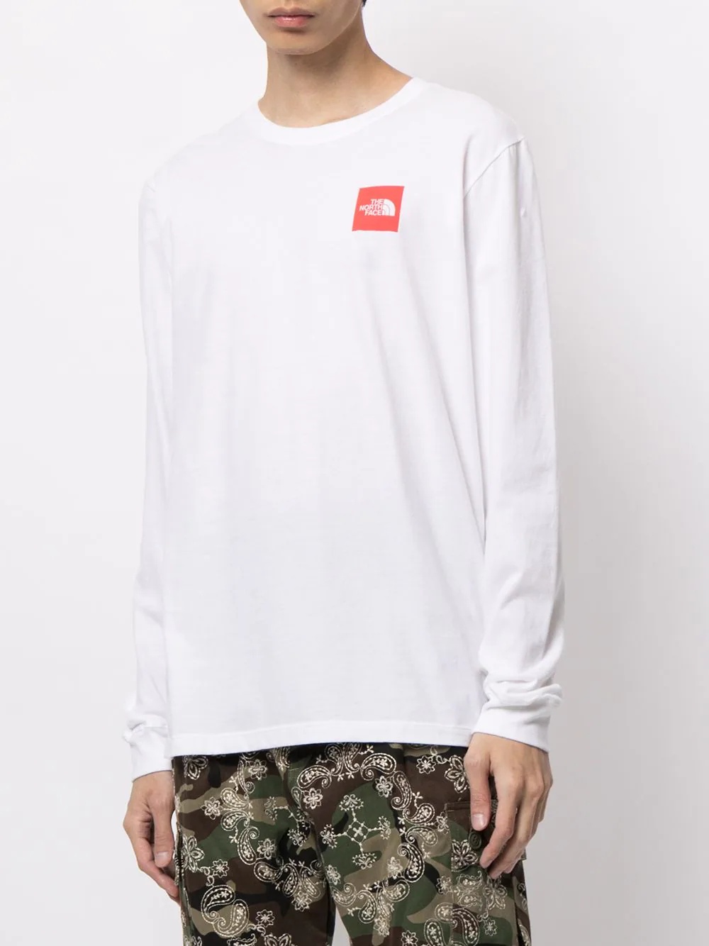 logo-print long-sleeved T-shirt - 4