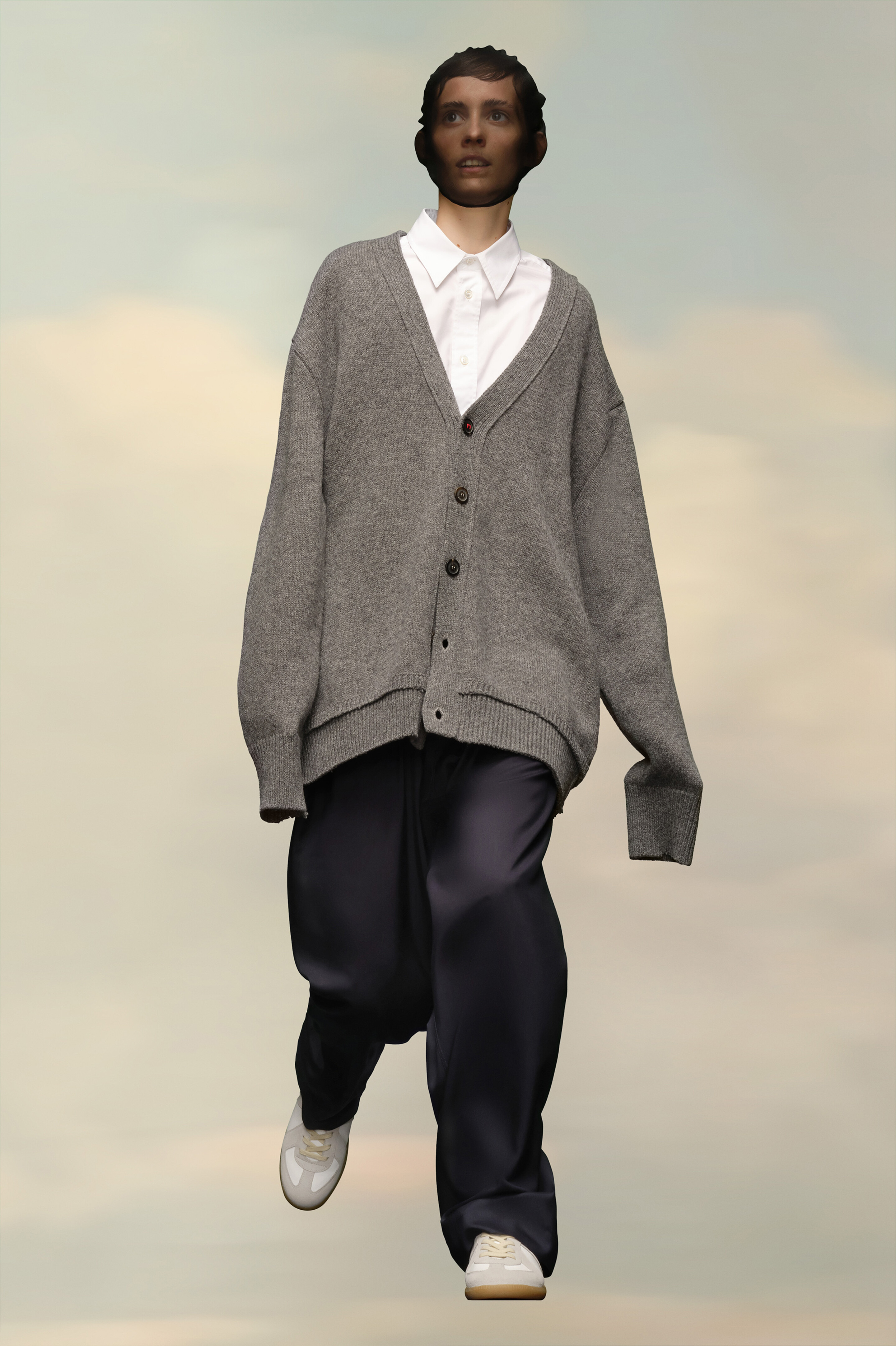 Elbow Patch Cardigan - 3