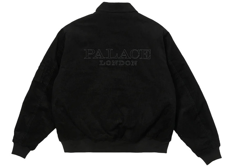 PALACE Palace Cord MA-1 Jacket Black outlook