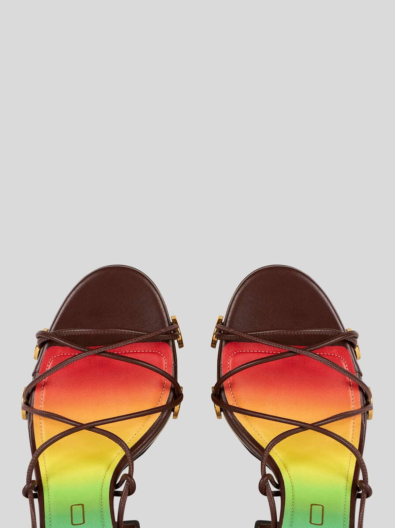 Etro PLATFORM SANDALS WITH STRAPS AND STUDS outlook