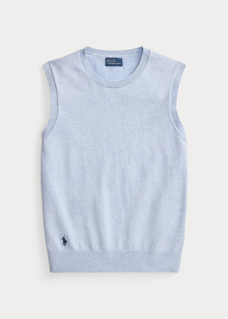 Sleeveless Crewneck Sweater 1