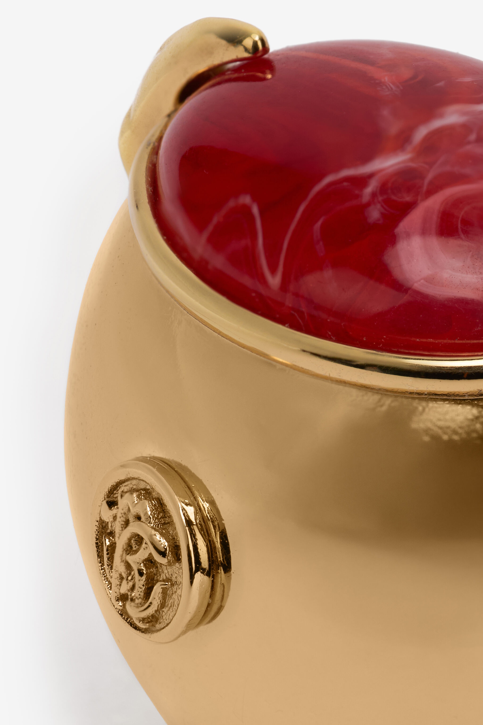Cocktail Ring With Fang And Gem - 5