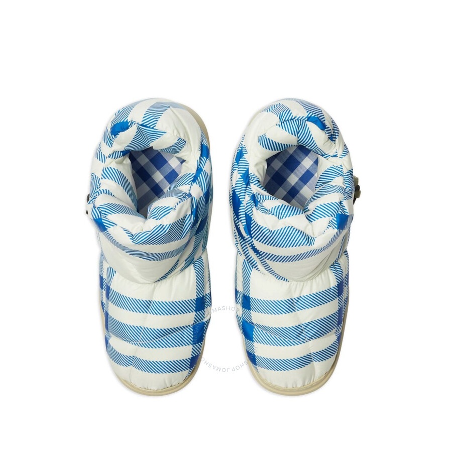 Burberry Check Pillow Drawstring Boots - 3