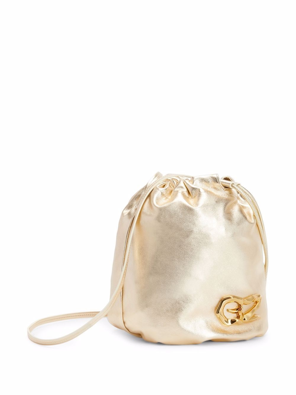 Izar leather bucket bag - 4