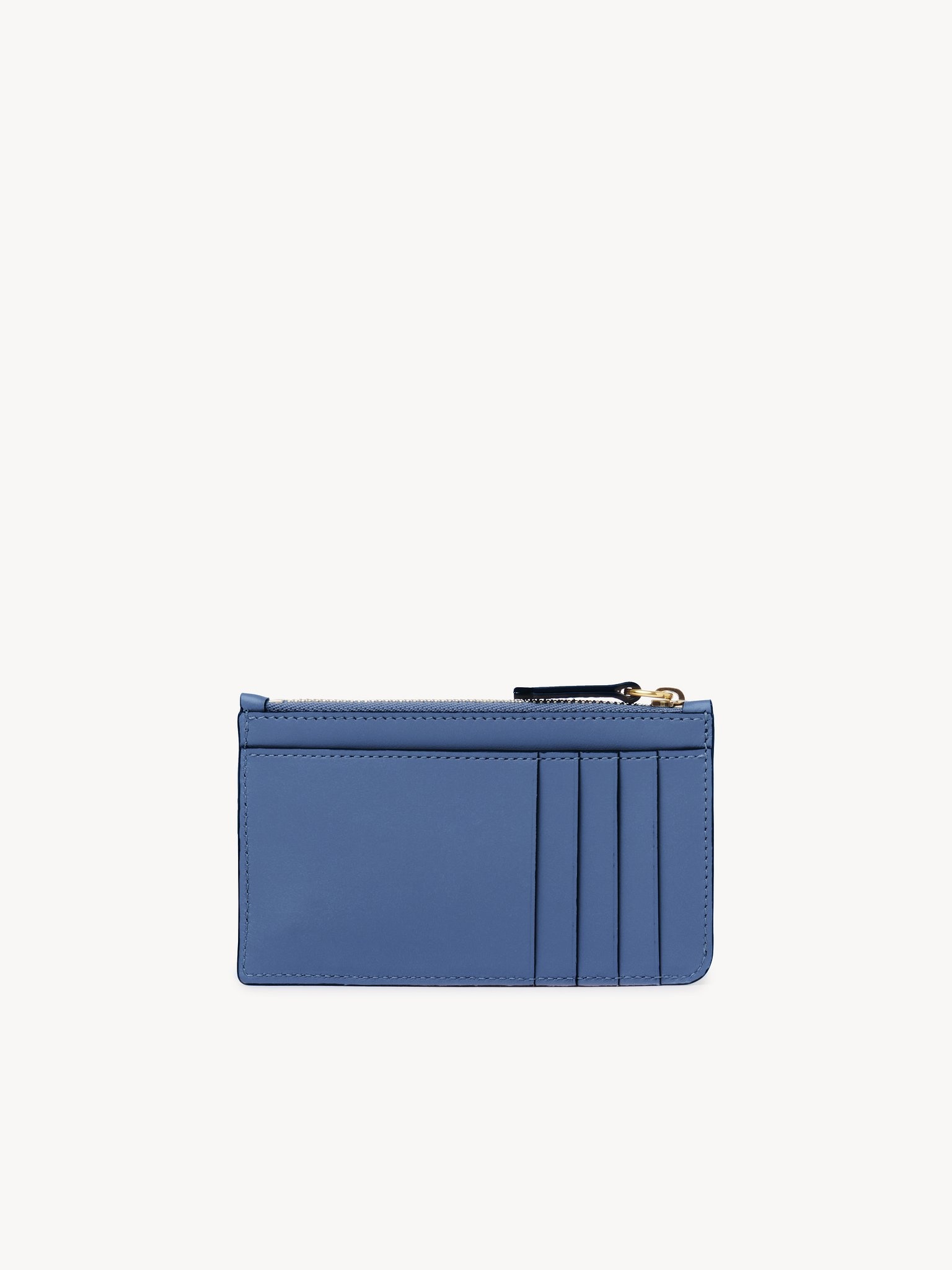 SMALL CHLOÉ ICONIC PURSE WITH CARD SLOTS IN SHINY LEATHER - 4