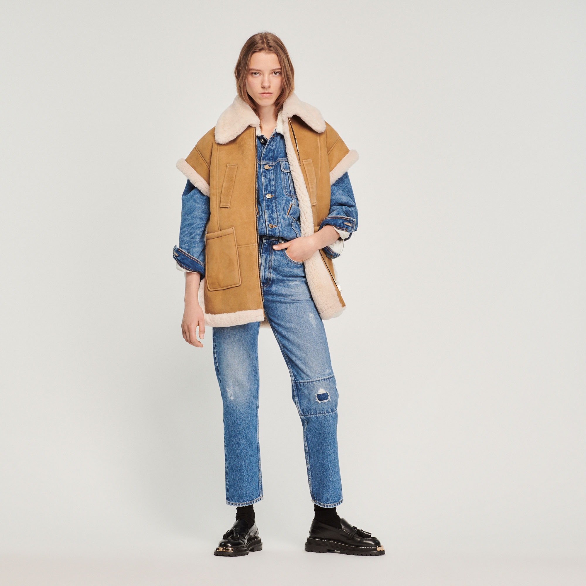 Sheepskin vest - 5