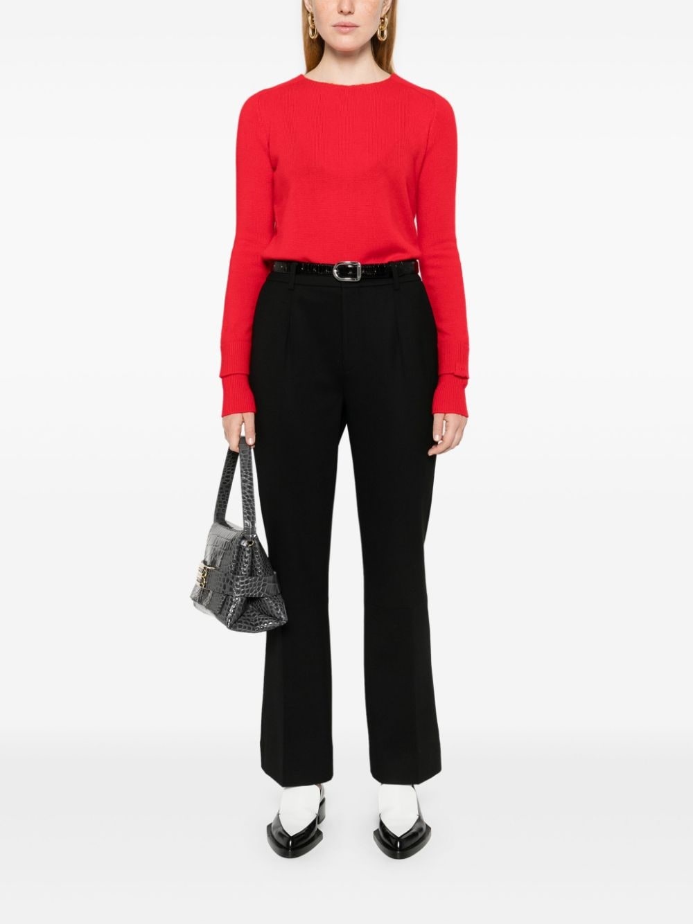Classic Ponte flared trousers - 2