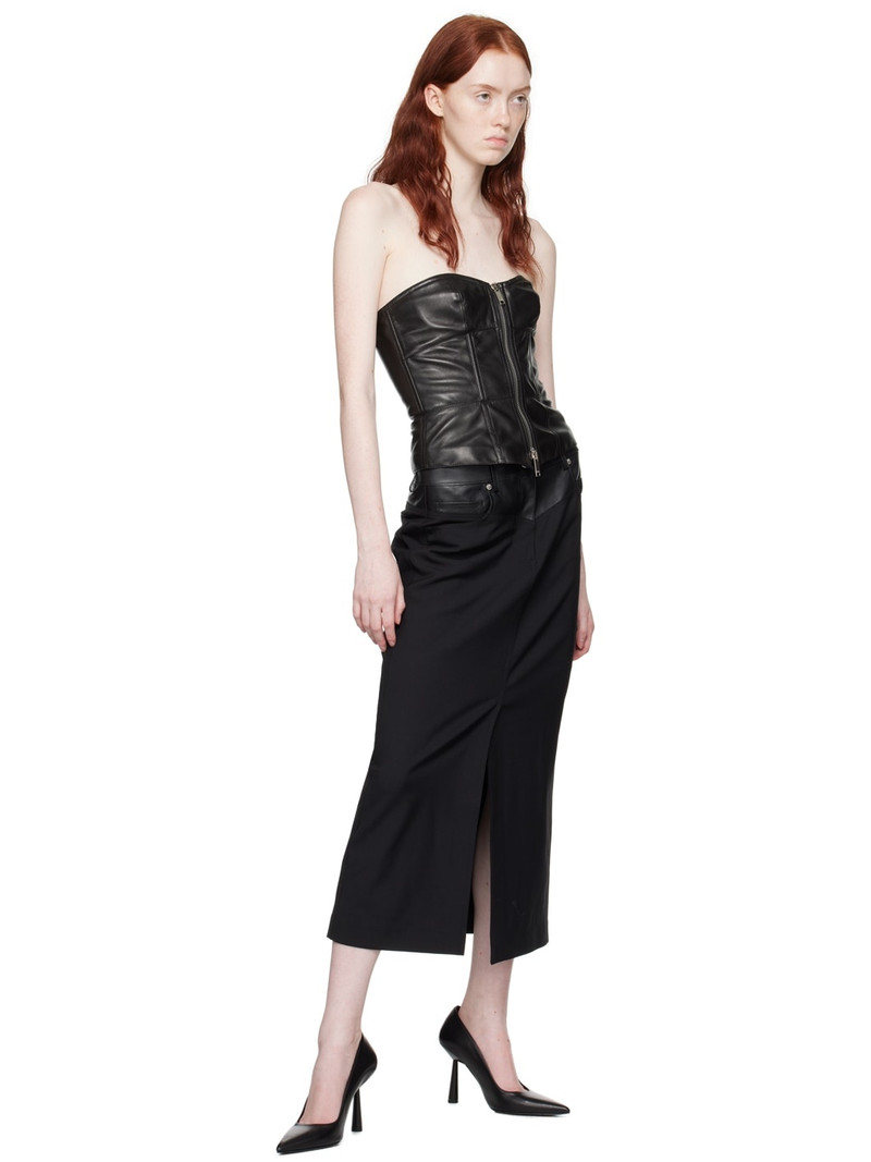 GIABORGHINI Black Balantine Heels outlook