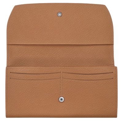 Longchamp Roseau Continental wallet Natural - Leather outlook