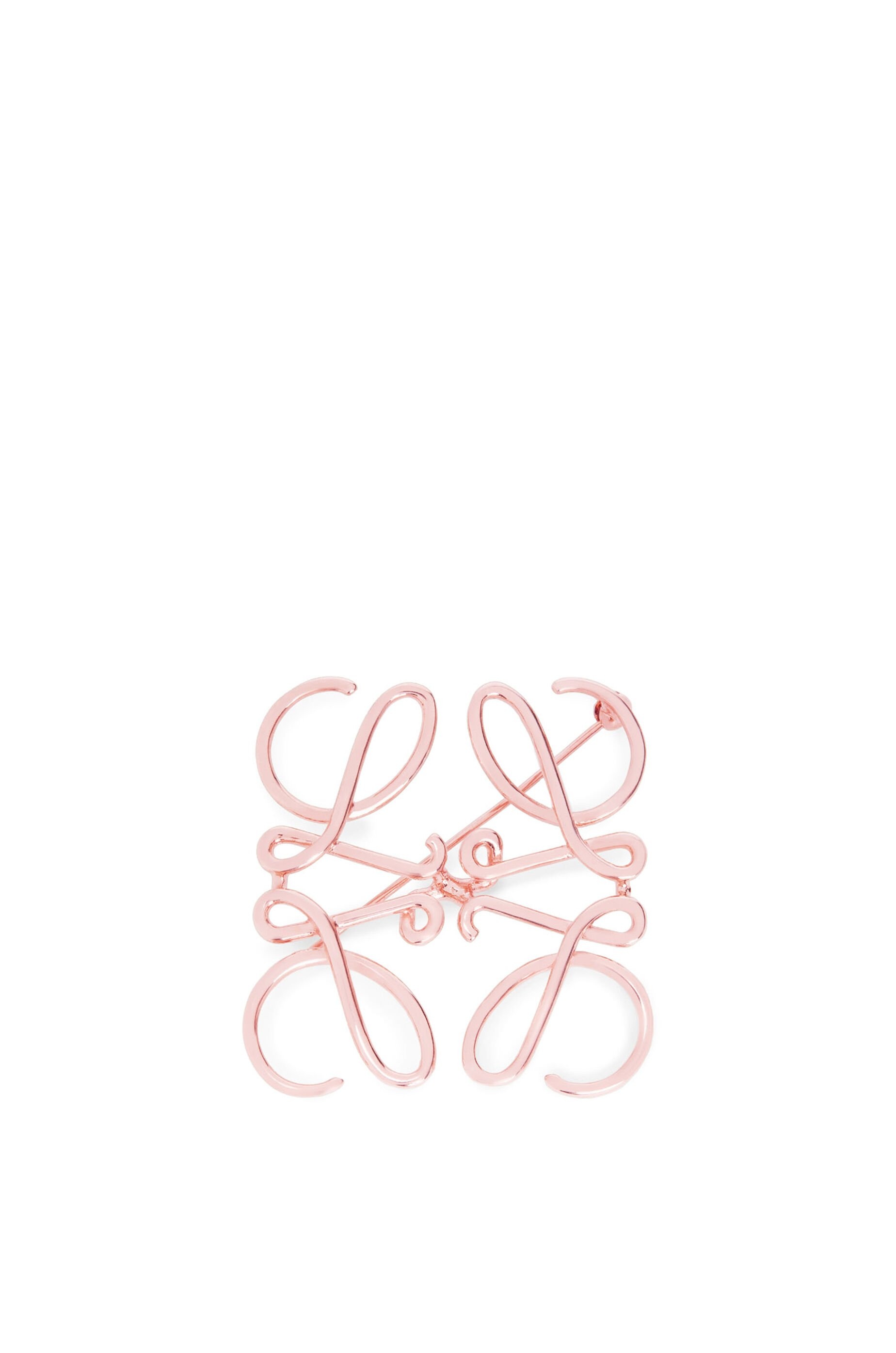 Anagram brooch in metal - 1