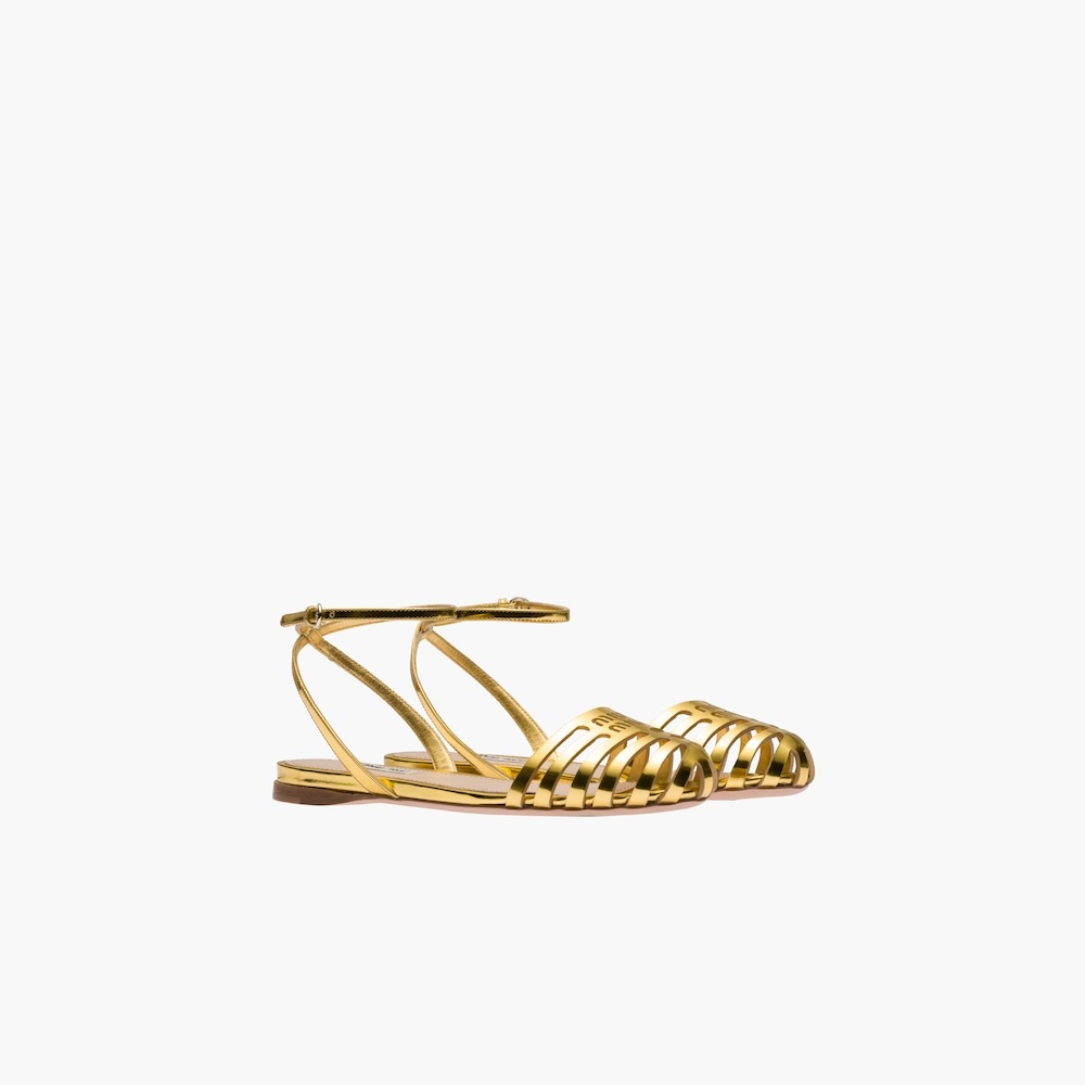 Leather D&#39;Orsay ballerinas - 1